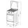 Stove Oz OE 5040 IX / 4Gas / Electric Oven / 50x50x85cm / FFD / Inox, 2 image