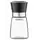 Ardesto Salt and Pepper Mill Gemini, 180ml, glass, plastic, transparent, black, 2 image