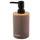 Soap dispenser ARDESTO Bathroom set Minimalism 360ml, 3 items, polypropylene, bamboo, taupe 767637180719, 3 image