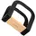 Ardesto Midori Napkin holder 12х4.5х12cm, metal, bamboo, black, 2 image