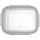 Container Ardesto Food storage container Gemini 0.38l, borosilicate glass, plastic, rectangular, transparent, 2 image