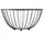 Fruit bowl Ardesto Basket Midori 28x28x13cm, metal, black, 2 image