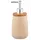 Soap dispenser ARDESTO Prestigio 420ml, dolomite, bamboo, plastic, beige 767637180665