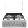 Gas stove ALNEO 6080B INOX FAN, 2 image