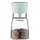 Ardesto Salt and Pepper Mill Gemini, 180ml, glass, plastic, transparent, green