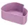 Container ARDESTO Lunch box Fresh Elephant 1l, plastic, purple, 3 image