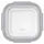 Container Ardesto Food storage container Gemini 0.31l, borosilicate glass, plastic, square, transparent, 2 image