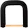 Ardesto Midori Napkin holder 12х4.5х12cm, metal, bamboo, black, 3 image
