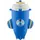Ardesto Bottle Plane 550ml, plastic, dark blue