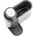 Soap dispenser Ardesto Detergent organizer Minimalism, 8x12.7x16cm, plastic, stainless steel, grey, 2 image