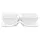 Set for snack, 3pcs, porcelain, white, 4 image