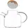 Ardesto Teapot Gemini 800ml, borosilicate glass, bamboo, transparent, 3 image