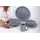 Cup ARDESTO Loreto, 390ml, porcelain, gray 767637176118, 4 image