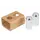 Samari and Sapilpili ARDESTO Salt and pepper set Midori, 3 pcs, 80ml, 13.5x11x11cm, bamboo, stainless steel, glass, plastic, 3 image