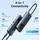 Docking Station Vention TPMHB 6-in-1 USB-C 4K/60Hz Wireless Charging Docking Station 5Gbps 100W PD 0.11m Gray Aluminum, 3 image