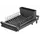 Dish dryer ARDESTO with stand Minimalism 46.5x19.5x9.5cm, plastic, chrome plated iron, steel, dark grey 767637184304