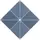 Ardesto Trivet Gemini, 16.5x16.5x1.7cm, silicone, blue