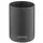 Soap dispenser ARDESTO Bathroom set Minimalism 360ml, 3 items, polypropylene, bamboo, dark grey 767637180702, 2 image