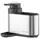 Soap dispenser Ardesto Detergent organizer Minimalism, 8x12.7x16cm, plastic, stainless steel, grey