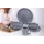 Aromatic Plate ARDESTO Loreto 1150ml, 20cm, porcelain, gray 767637176095, 4 image