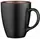 Cup Ardesto Mug Bolzano, 380ml, ceramic, black-brown