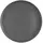 Ardesto Dinner plate Trento, 26.5cm, ceramics, gray