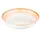 Ardesto Soup Plate Siena, 790ml, 20cm, porcelain, white-yellow 767637177535, 3 image