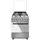 Gas stove ALNEO 6080B INOX FAN