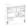 Vertex VX-PBMA-04B Clamp-On Multi-Purpose Pegboard Organizer Shelf 17"-32" Black, 6 image