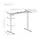 Electric desk leg Vertex VX-DMSSC-03B Dual-Motor Sit-stand Desk (Two-Stage Standard Column), 2 image