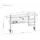 Organizer shelf Vertex VX-PB-01B Clamp-On Multi-Purpose Pegboard Organizer Shelf (for 1200mm Desktops) Black, 4 image