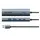 USB Hub Vention TGXHB 5-in-1 USB 3.0 Hub 0.15m Gray Aluminum, 2 image