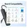 USB Hub Vention CHJBB 5-in-1 USB 3.2 Gen 2 Hub 10Gbps Data Transfer Black, 2 image