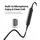 Headphone UGREEN EP103 (30637), In-Ear Headphones, Wired, 3.5mm, Black, 3 image