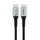 Logilink CU0443 4K/60Hz USB 3.2 Type-C 20Gbps 240W LED Cable Black 1.5m
