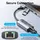 Adapter Vention CFQHB USB/USB-C to Gigabit Ethernet Adapter 0.15m Gray Aluminum, 3 image