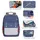 Kingsons 15.6" Notebook Bag Primary School Backpack Dark Blue - KS251306, 3 image