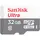 მეხსიერების ბარათი SanDisk 32GB Ultra MicroSD/HC UHS-I Card 100MB/S Class 10 SDSQUNR-032G-GN3MN
