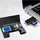 Card reader Logilink CR0049 USB 3.2 Gen1 card reader for SD- & microSD cards with memory card storage, 3 image