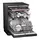 ჭურჭლის სარეცხი მანქანა Toshiba DW-14F6(B)-CIS FS 84.5x60x60 Prog 8 Set 14 Black, 3 image