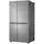 მაცივარი LG GR-B257KLJW.APYQMER, 625L, A+, No Frost, Refrigerator, Silver, 2 image