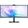 მონიტორი Samsung ViewFinity S6 LS34C650VAIXCI 34" WQHD 3440x1440 VA 5ms 100Hz 5 MP camera, Speakers Black