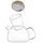 ჩაის დასაყენებელი Ardesto AR3010GF Midori, 1000ml, Teapot, Transparent, 3 image