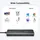 USB ჰაბი UGREEN CM219 (25851), 4xUSB 3.0, USB Hub, Black, 6 image