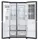 მაცივარი LG GR-X267CQEW.AMCQMER Side-by-Side 179x91.3x73.5 617 LT NF Inverter InstaView Dispenser Black, 4 image
