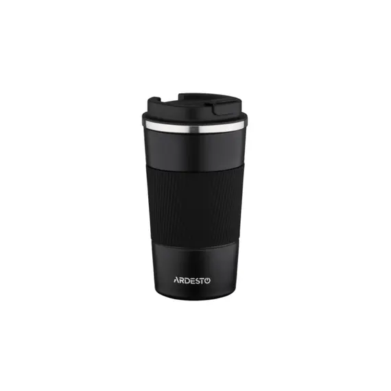 თერმოსი Ardesto Travel mug Urban 500 ml, black, s/s