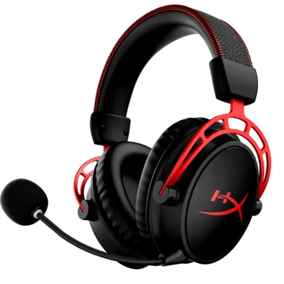 ყურსასმენი HyperX Cloud Alpha HX-CLA-WL-RED-GAM-HS Wireless Gaming Headset (Black-Red) (4P5D4AA)