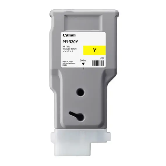 კარტრიჯი Canon PFI-320 Yellow Ink Cartridge (300mL) For imagePROGRAF TM-200, TM-205, TM-300, TM-305