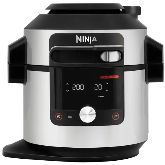 მულტსახარში Ninja OL750EU, 1500W, 7.5L, Multifunction Cooker, Silver/Black