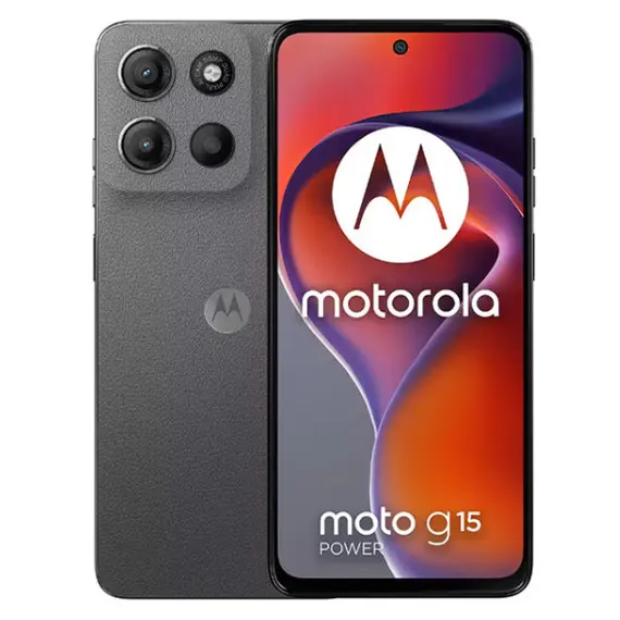 მობილური ტელეფონი Motorola Moto G15 Power 8GB RAM 256GB LTE Gravity Grey